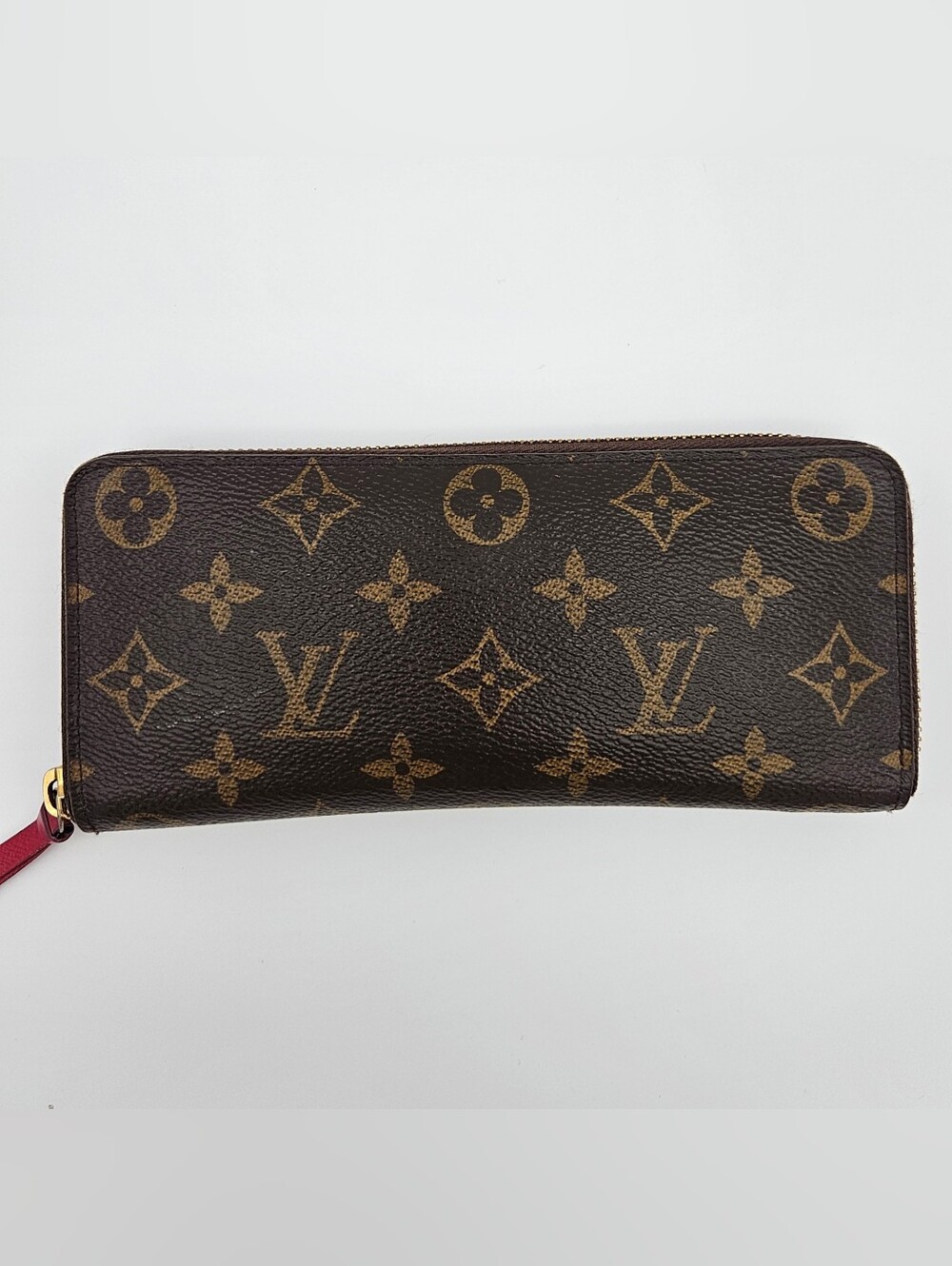 Authentic Louis Vuitton Monogram Clemence Wallet #4368M